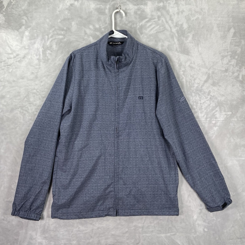 Travis Mathew Jacket Mens Medium Full Zip Performance Technical Golf Outdoor